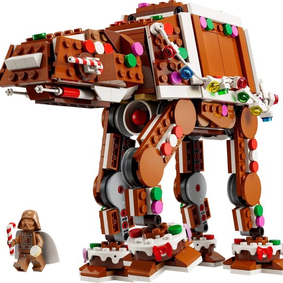 LEGO 40806 Gingerbread AT-AT with Vader Minifigure New Sealed NIB in Hand - Picture 11 of 15